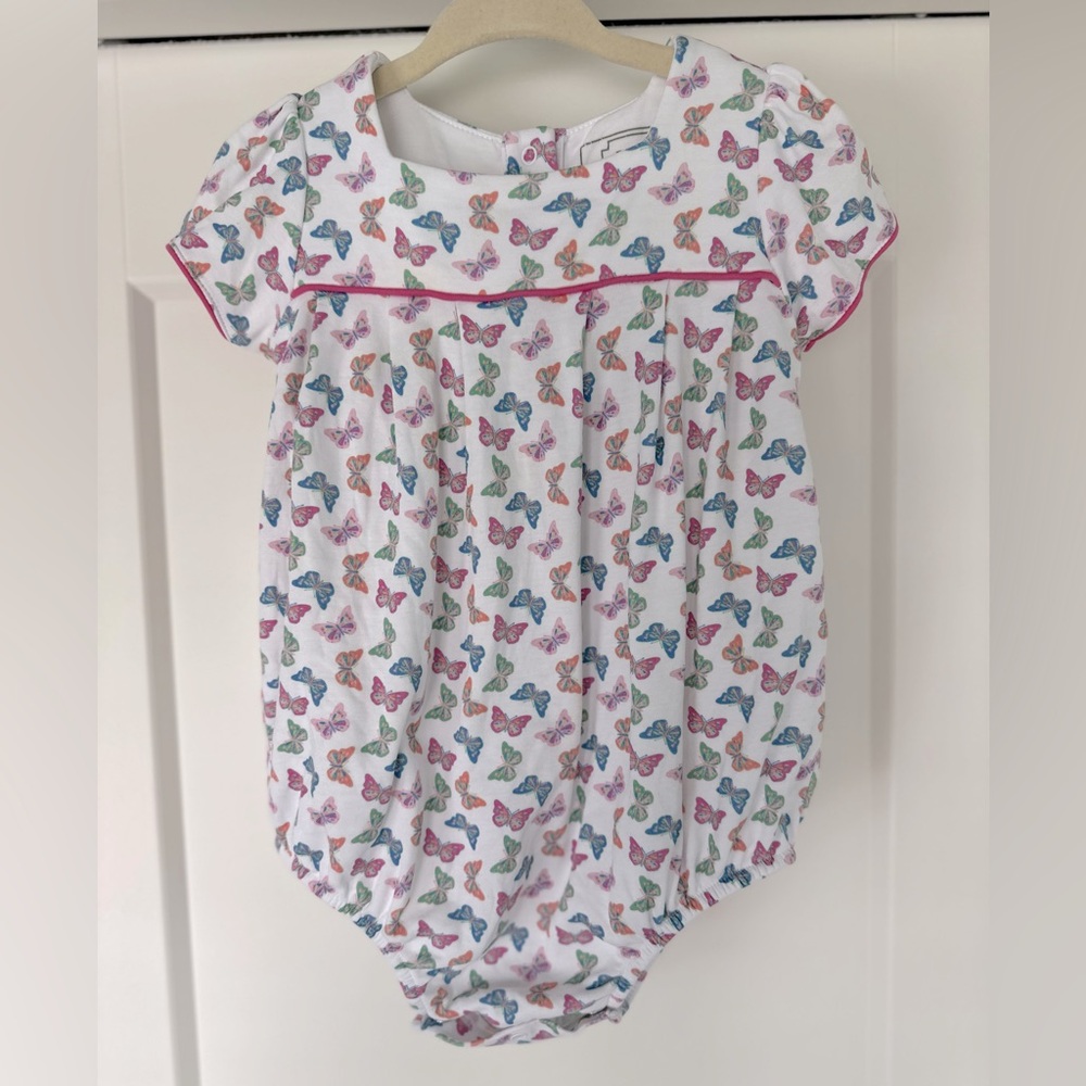 LILA + HAYES Charlotte Girls' Bubble, Bright Butterflies